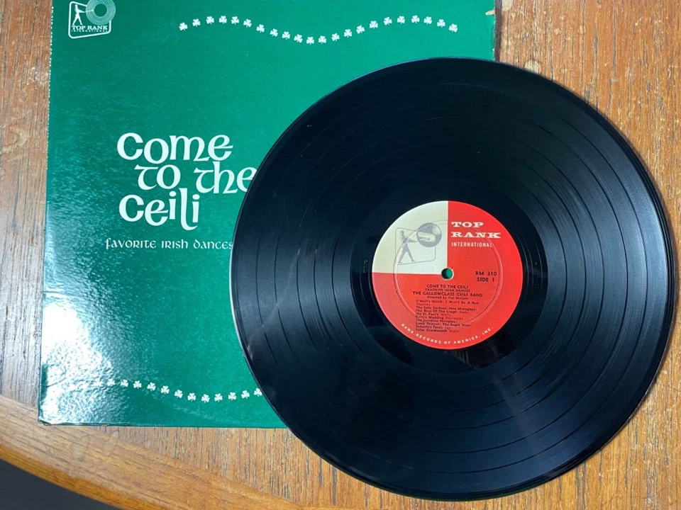 Gallowglass Ceili Band – Come To The Ceili LP Vinyl RARE Top Rank - Image 3 of 4