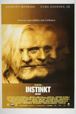 INSTINCT 23x33 Original Czech movie poster 1999 ANTHONY HOPKINS, CUBA GOODING JR
