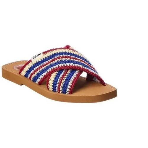 Chloe Woody Multicolor Crochet Sandal; NIB; Sz 9; $525 | eBay