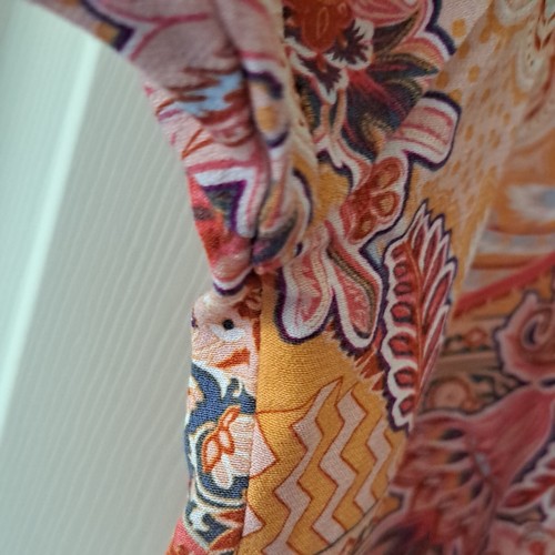 Knox Rose Boho Strickjacke Gr. M/L Paisley vorne offen Viskose Top Zustand - Bild 7 von 12