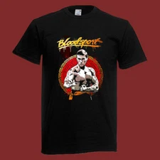 Bloodsport Blood Sport Van Damme Movie Men's Black Size S-5XL
