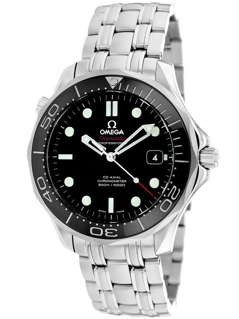 OMEGA Diver 300M Men's Black Watch 