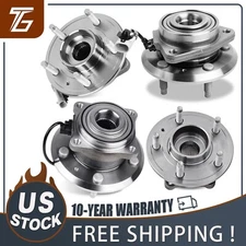 Front Rear Wheel Hub & Bearings Kit for Chevy Captiva Sport Pontiac Torrent
