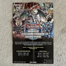 YuGiOh World Championship Qualifier Poster 16x24 New 2014 Pittsburgh