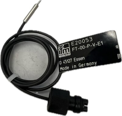 Ifm efector E20053 FT-00-P-V-E1 Reflexlichttaster Lichtwellenleiter