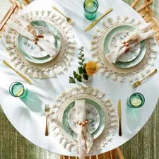 Kitchen Dinner Bowls Plates Set 12-Piece Botanica Dinnerware Set (Service for 4)