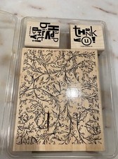 Stampin Up Design W/ Thank You Happy Birthday Pre Owned