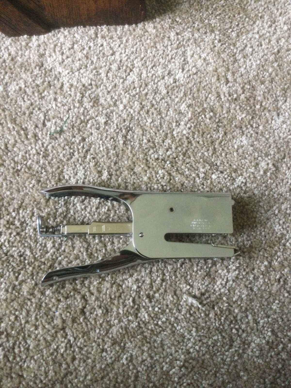 RAPID CLASSIC 1 Plier Stapler Chrome made In Sweden NEW eBay