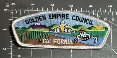 Golden Empire Rat Streifen Schulter Patch Csp Kalifornien Boy Scouts Of America