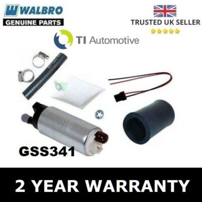 ORIGINAL WALBRO 255 LPH KRAFTSTOFFPUMPE IM TANK UPGRADE + INSTALL KIT - GSS341 