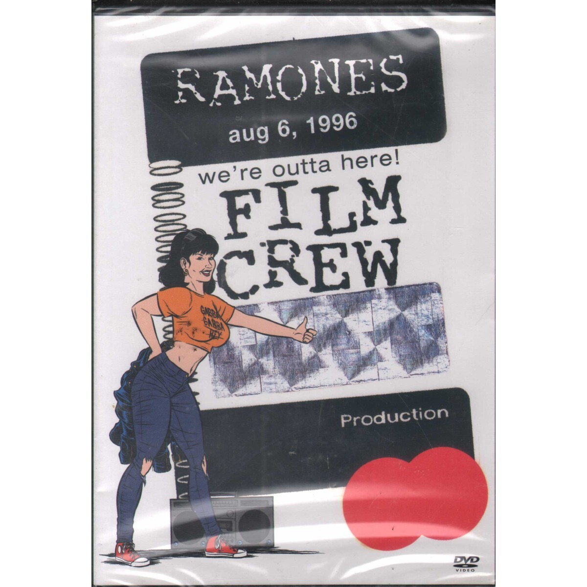 Ramones DVD We're Outta Here Eagle Vision - EREDV257 Sealed