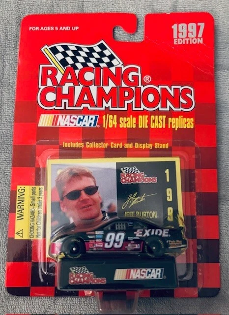 Jeff Burton 1995-99 Racing Champions lote de 5 coches NASCAR 1/64 diecast nuevo en caja Foto 2 de 4
