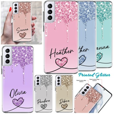 Sweet Personalised Case For Samsung Galaxy S25 S24 A56 A16 A36 Soft Rubber Cover