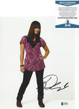 DEMI LOVATO SINGER POP STAR SIGNED AUTHENTIC DISNEY 8x10 PHOTO BECKETT COA BAS