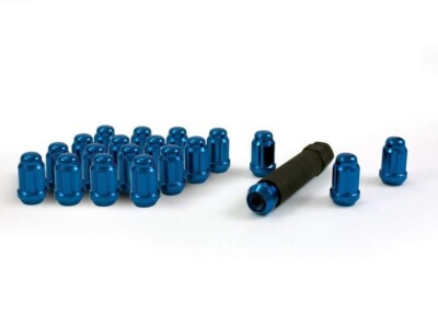 Gorilla Automotive 21132BL 12 mm x 1.5 Thread Size Small Diameter Acorn Blue