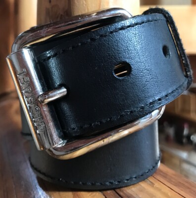Michael Kors Men's Black Leather Belt Size M #554531