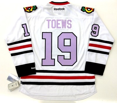 Jonathan Toews Chicago Blackhawks Pink Jersey Pink Kids Toews