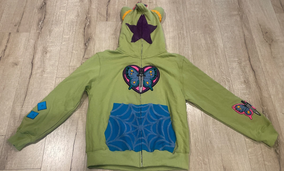 ひし型 KAKAZZY アメリカ VINTAGE CAT FULL-ZIP パーカー - crumiller.com