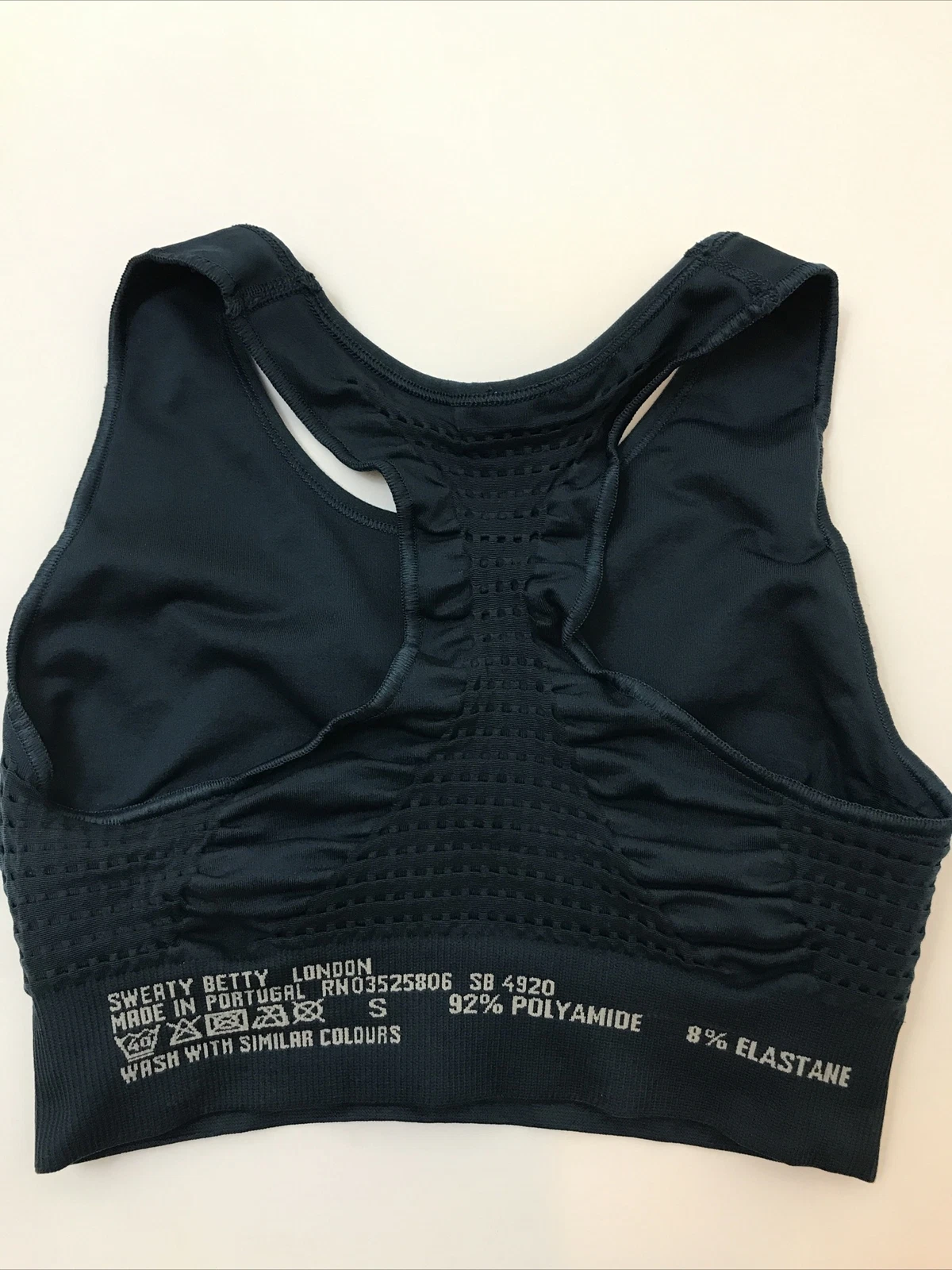sweaty-betty solid stamina unpadded sports tank-bra