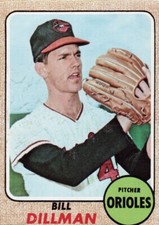 1968 Topps - High # #466 Bill Dillman