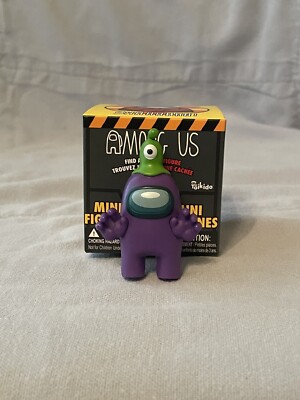 NEW Toikido Among Us Blind Box 2'' Purple Alien Head Hand Up Crewmate Mini Figure