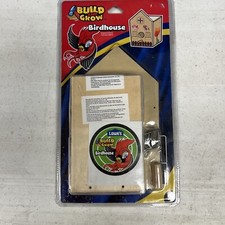 Lowe's Build and Grow BIRDHOUSE Wood Project Kit Home Depot Kids Workshop A8