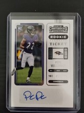 2022 Panini Contenders - Rookie Ticket #266 Pepe Williams (AU, RC)