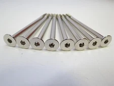 SBC Small Block Chevy 350 305 Aluminum Center Bolt Valve Cover Short stock High