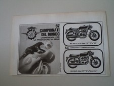 advertising Advertising 1972 MOTO MV AGUSTA 750 GT SS/350 GT S SCRAMBLER