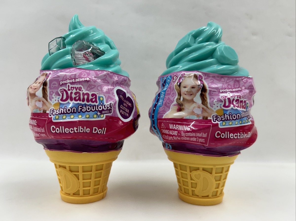 Love Diana Fashion Fabulous Series Collectible Doll in Ice Cream