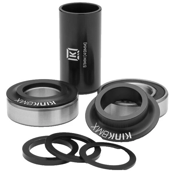 Black Bicycle Bottom Brackets