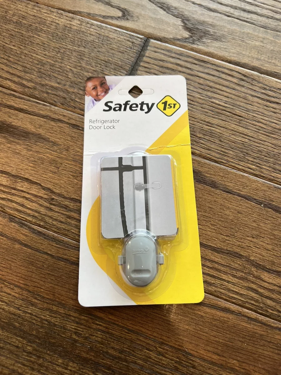 Safety 1st Refrigerator Door Lock, Gray -HS187 Baby Proof Child Safety New