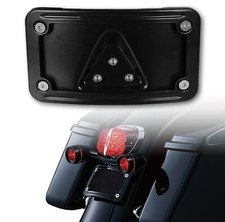 Curved Laydown License Plate Mount With Frame Harley Davidson License Plate Moun