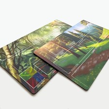 Earthborne Rangers Compatible Dual Playmat Set 24x14 Modular Game Mats Zones