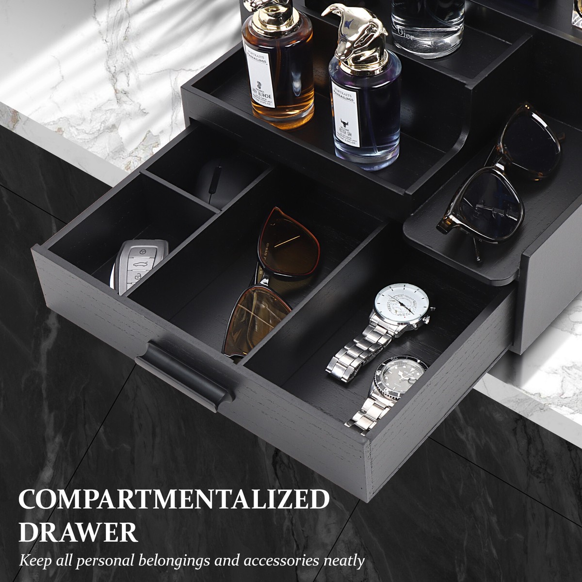 Cologne Organizer for Men Tier Perfume Display Stand Cologne