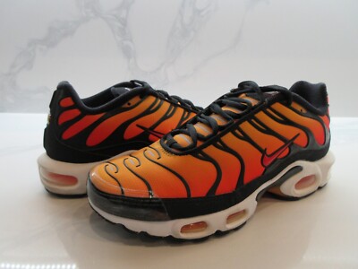 2018 Nike Air Max Plus TN OG SZ 9 Sunset Pimento Orange Black