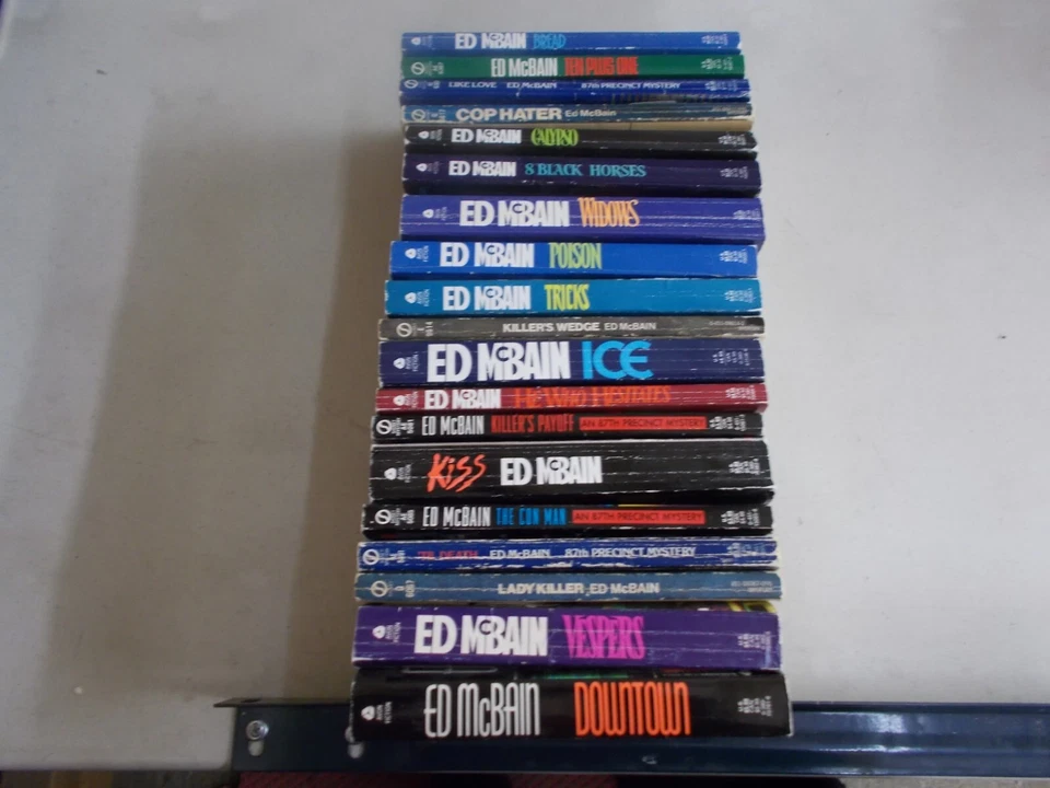 19 ED MCBAIN # PB 87TH PRECINCT PLUS ONE (1) STANDALONE TITLE DOWNTOWN CON COP Foto 2 de 3