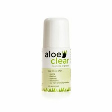 Aloe Clear 120ml Roll on gel ingrown hair & razor burn treatment 208.25 per litre