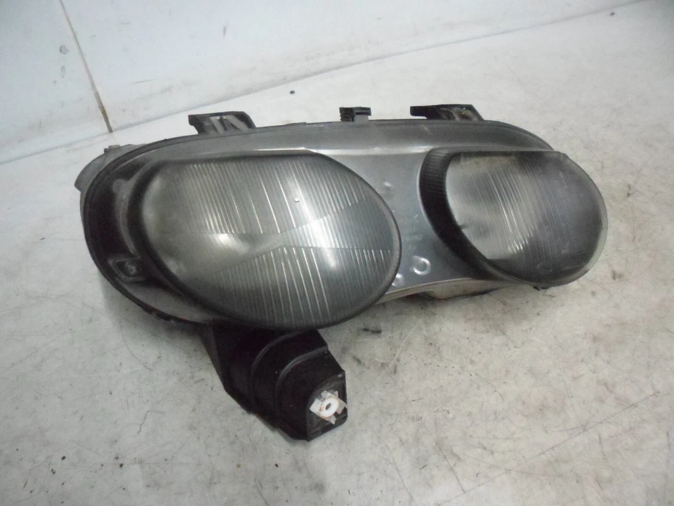 ROVER 75 2004 OSF DRIVER SIDE FRONT LIGHT HEADLIGHT LAMP BLACK INSERT TINTED