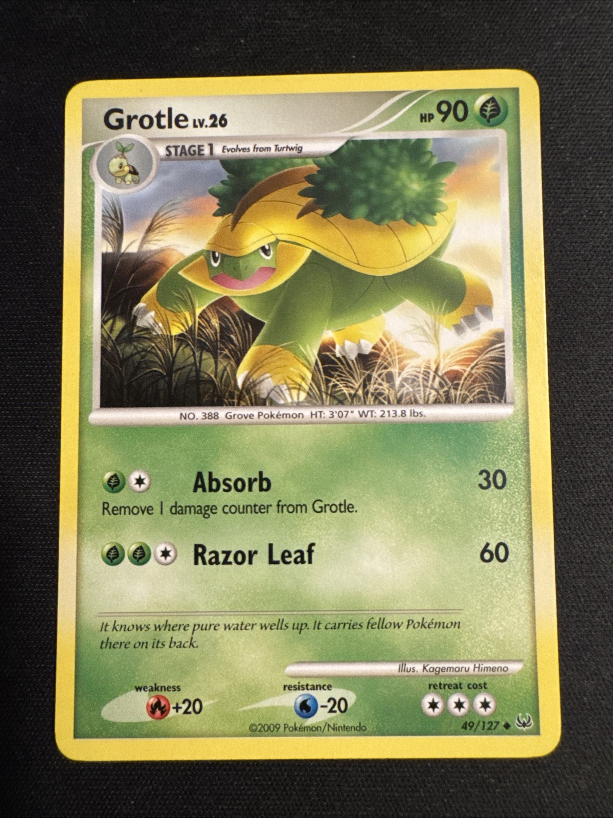 Grotle Uncommon Platinum 49/127