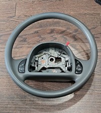 1998-2004 Mercury Grand Marquis Ford Crown Victoria Gray Steering Wheel W Button