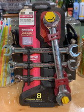 Craftsman 9-21936 4 Piece Ratcheting Open End Wrench Set New Old Stock
