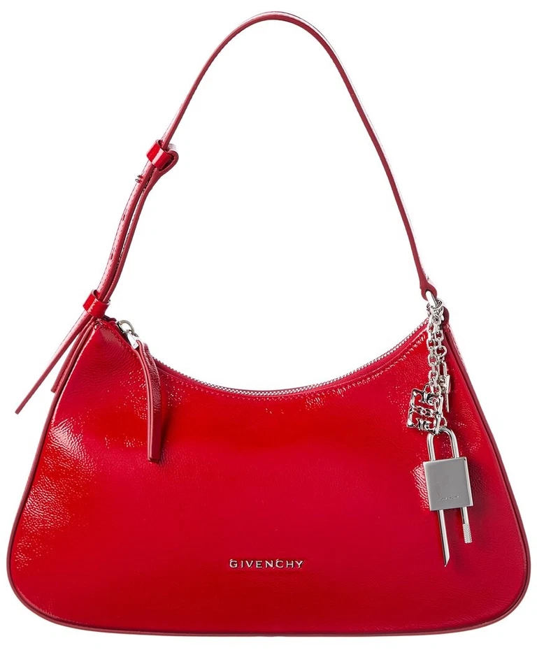 Givenchy Lucky Small Leather Shoulder Bag Women's Red