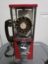 Gumball Machine Rotary Telephone. Paul Nelson Industries. Knob Turns, For Parts