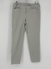 Old Navy Beige Khakis Pixie Slim Fit Cropped Ankle Pants Women's Size 6