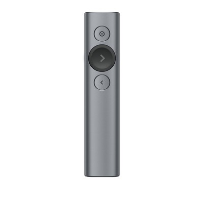 Logitech Spotlight�� Präsentationsfernbedienung Bluetooth/RF USB 30m Grau