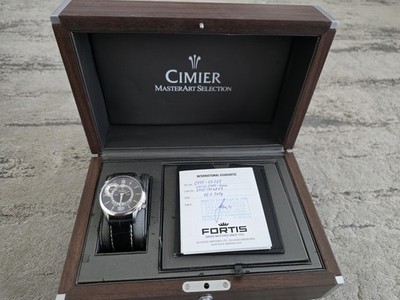 CIMIER Nuit et Jour Herren Armbanduhr 24 Stunden Chronograph