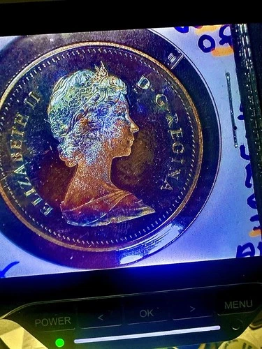 1982 Canadian Monster Toned Proof Dollar