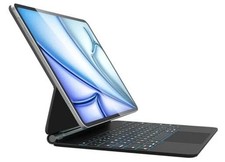 Keyboard Case for iPad Air 13 Inch M3 2025/M2 2024 ,iPad Magic Keyboard Black