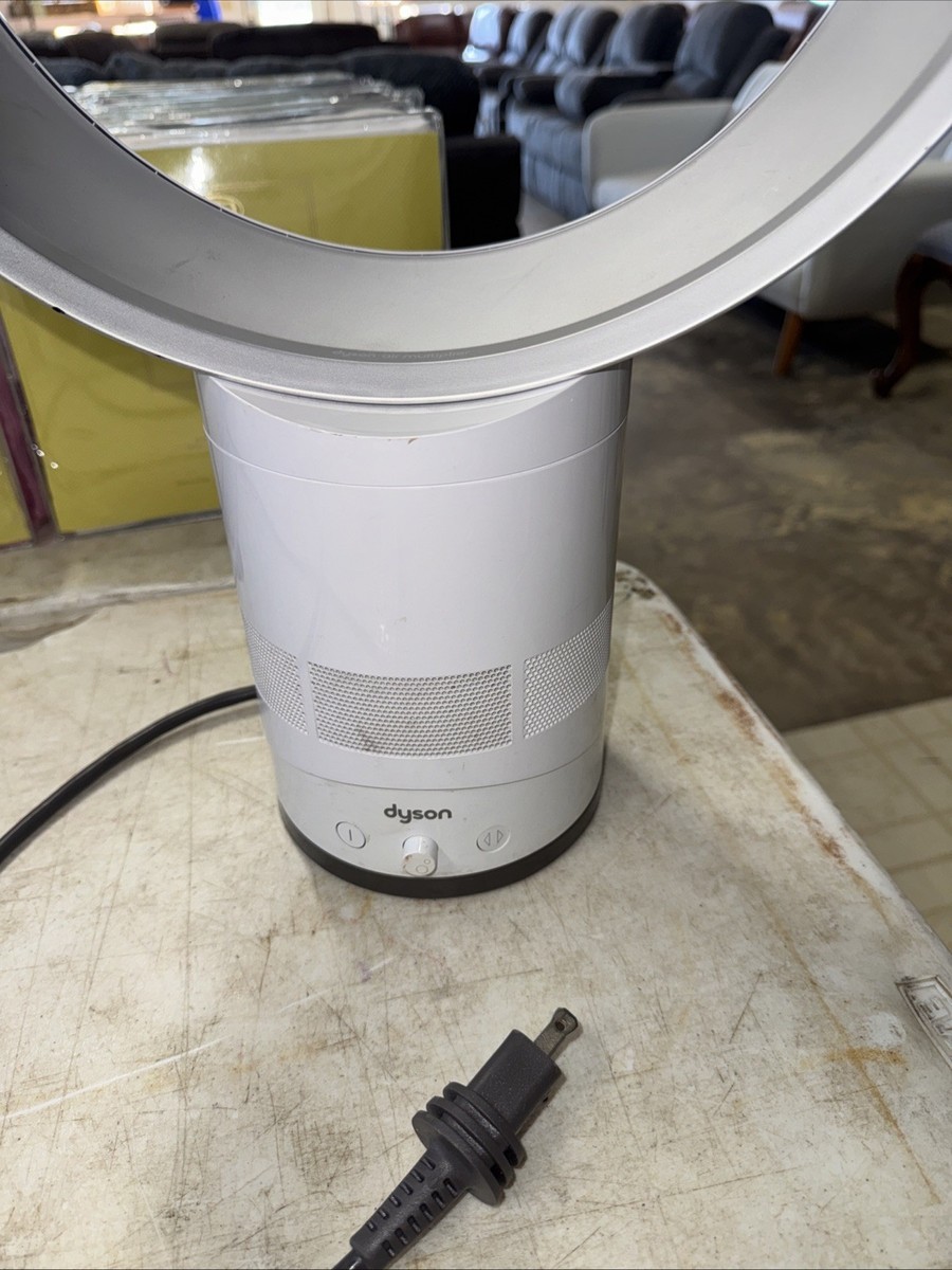 Dyson AM06 Table Fan Air Multiplier AM06DC30WS (WhitexSilver